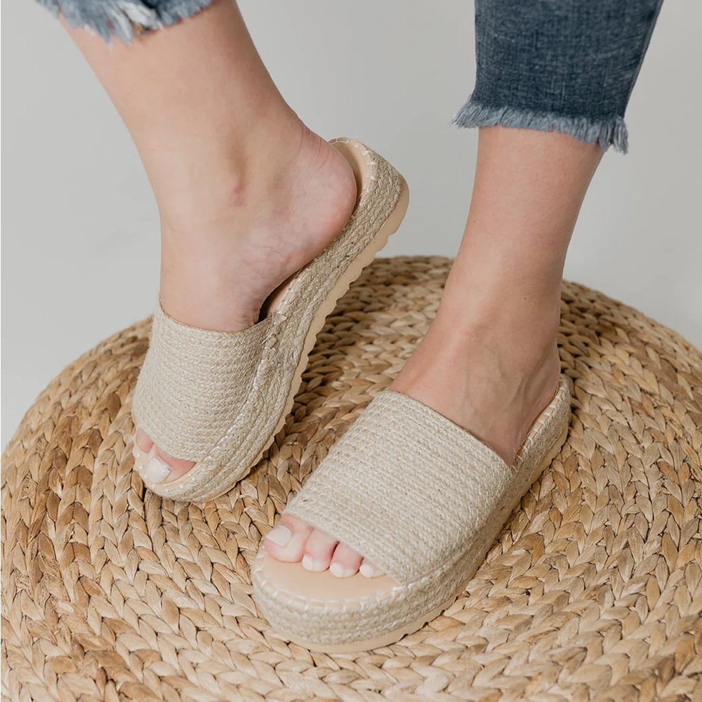 BEACH by Matisse Womens Del Mar Espadrille Platform Casual Sandals Casual